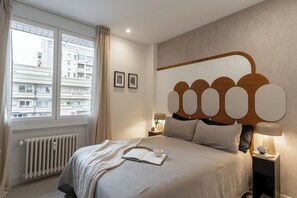 1 室のベッドルーム、アイロン / アイロン台、WiFi、�ベッドシーツ