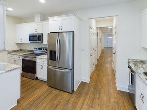 Fridge, microwave, oven, stovetop - PIckens Place Unit B (Pickens)