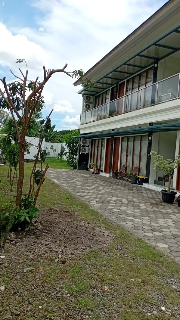 Fassade der Unterkunft