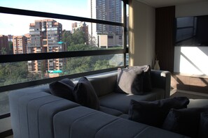 Living area - 1002 - Beautiful Apartment In El Poblado Medellin (Medellín)