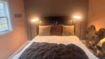 1 habitación, tabla de planchar con plancha, wifi y ropa de cama