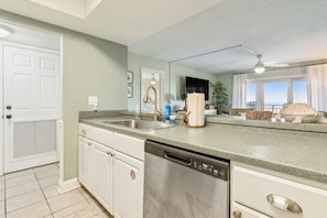 Fridge, microwave, oven, stovetop - Your Oceanfront Sunrise Oasis (Fernandina Beach)