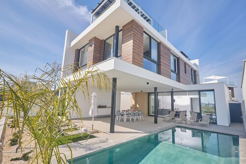 Protaras Aqua Pearl Villa AQ12 -  a villa that sleeps 11 guests  in 5 bedrooms