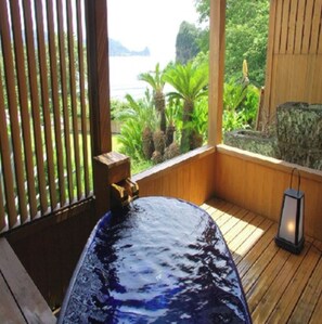 Property grounds - Smoking Openair bath by the ocean Japanesestyle room 10 tatami mats Two meals included / Kamo-gun Shizuoka (Kamo-gun)