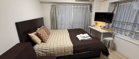 1 Schlafzimmer, Schreibtisch, Bügeleisen/Bügelbrett, kostenloses WLAN