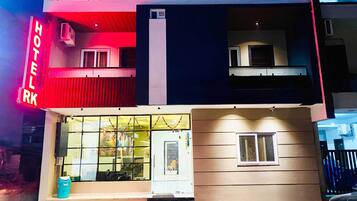 Fassade der Unterkunft