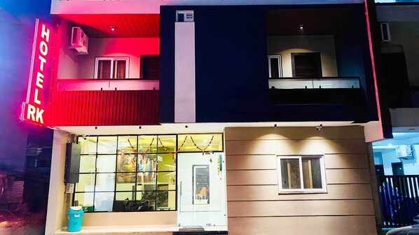 Façade de l’hébergement