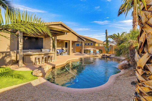 Hot Tub & Heated Pool: Home in Estrella Mtn Ranch