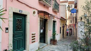 Voorkant van accommodatie