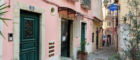 Fassade der Unterkunft