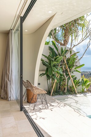 Luxury Villa, Patio, Pool View | Terrace/patio