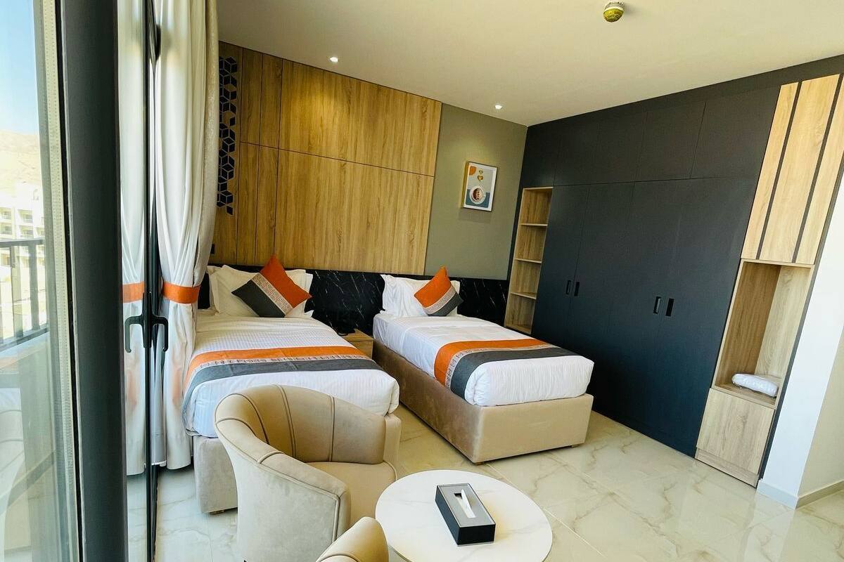 Deluxe Twin Room, Beach View