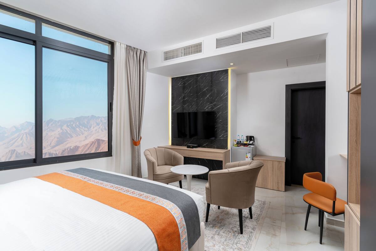 Basic Room, 1 Queen Bed, Mountain View