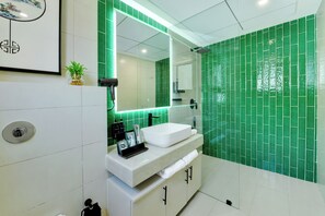 Executive Double Room | Bathroom | Shower, free toiletries, slippers, towels - The Beacon Hotel NIBM Pune (Pune)