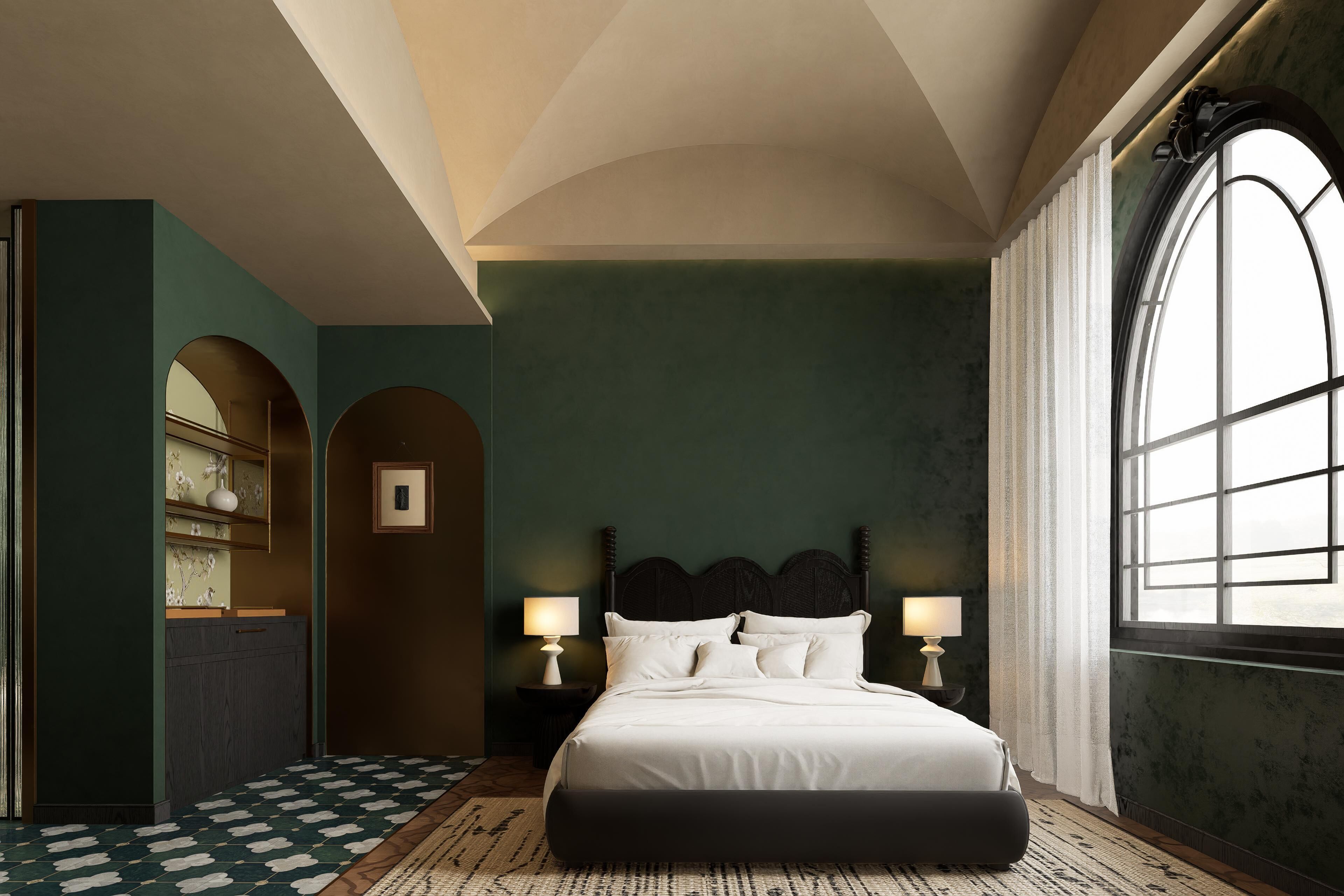 Signature suite | Luxe beddengoed, een minibar, individueel gedecoreerd