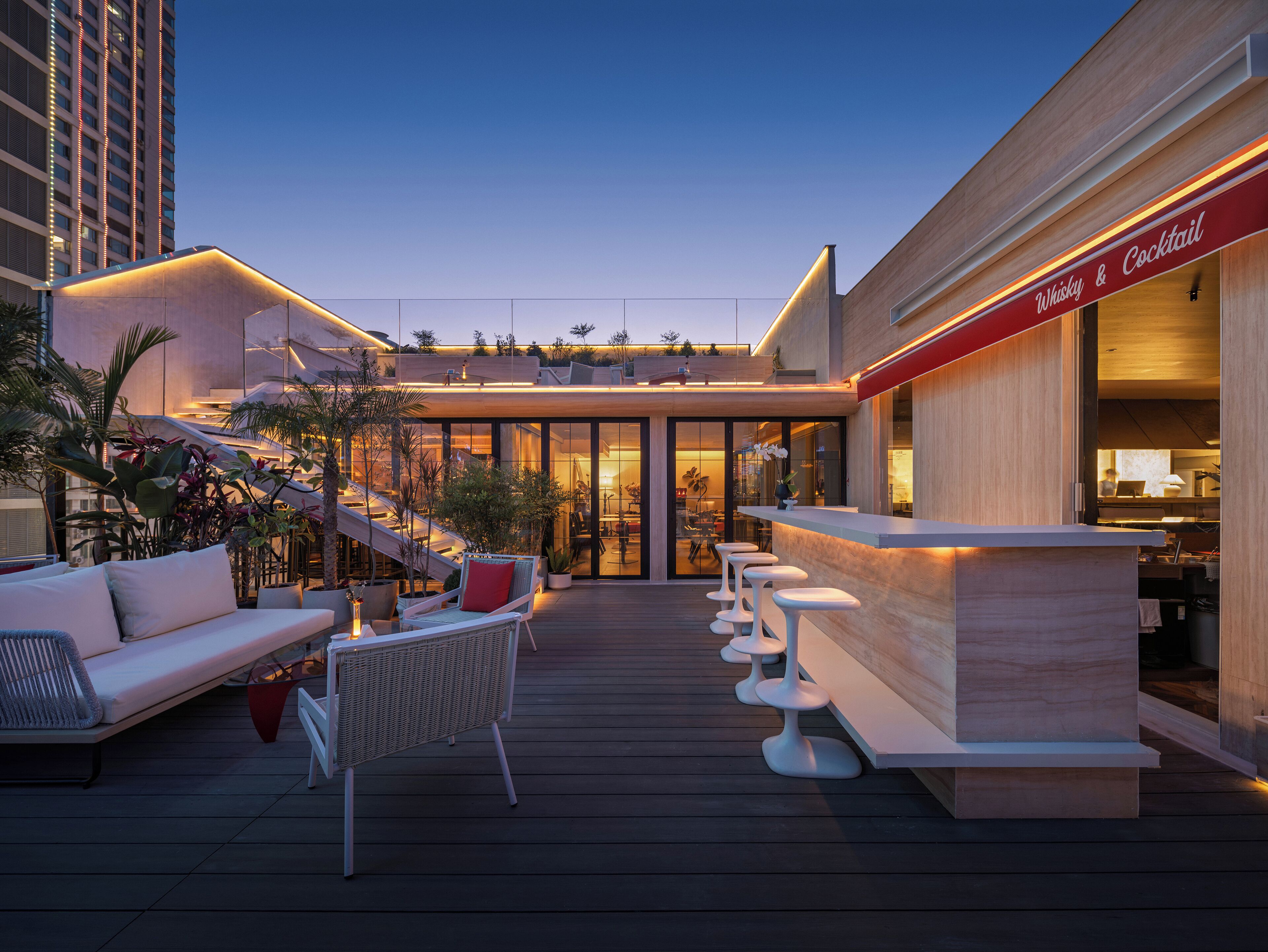 Terraza en la azotea