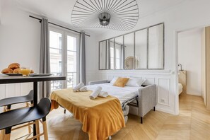 1 Schlafzimmer, Bügeleisen/Bügelbrett, Reisekinderbett, WLAN