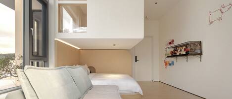 Premium bedding, individually decorated, individually furnished