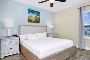 2 chambres, coffre-fort, fer et planche à repasser