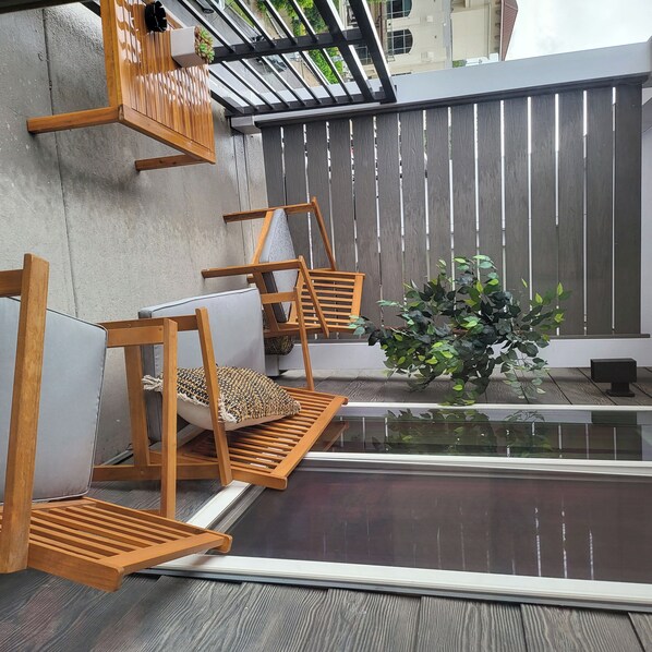 Enceinte de l’hébergement