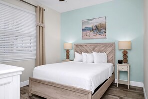 4 bedrooms, in-room safe, iron/ironing board, free WiFi