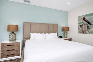 4 bedrooms, in-room safe, iron/ironing board, free WiFi