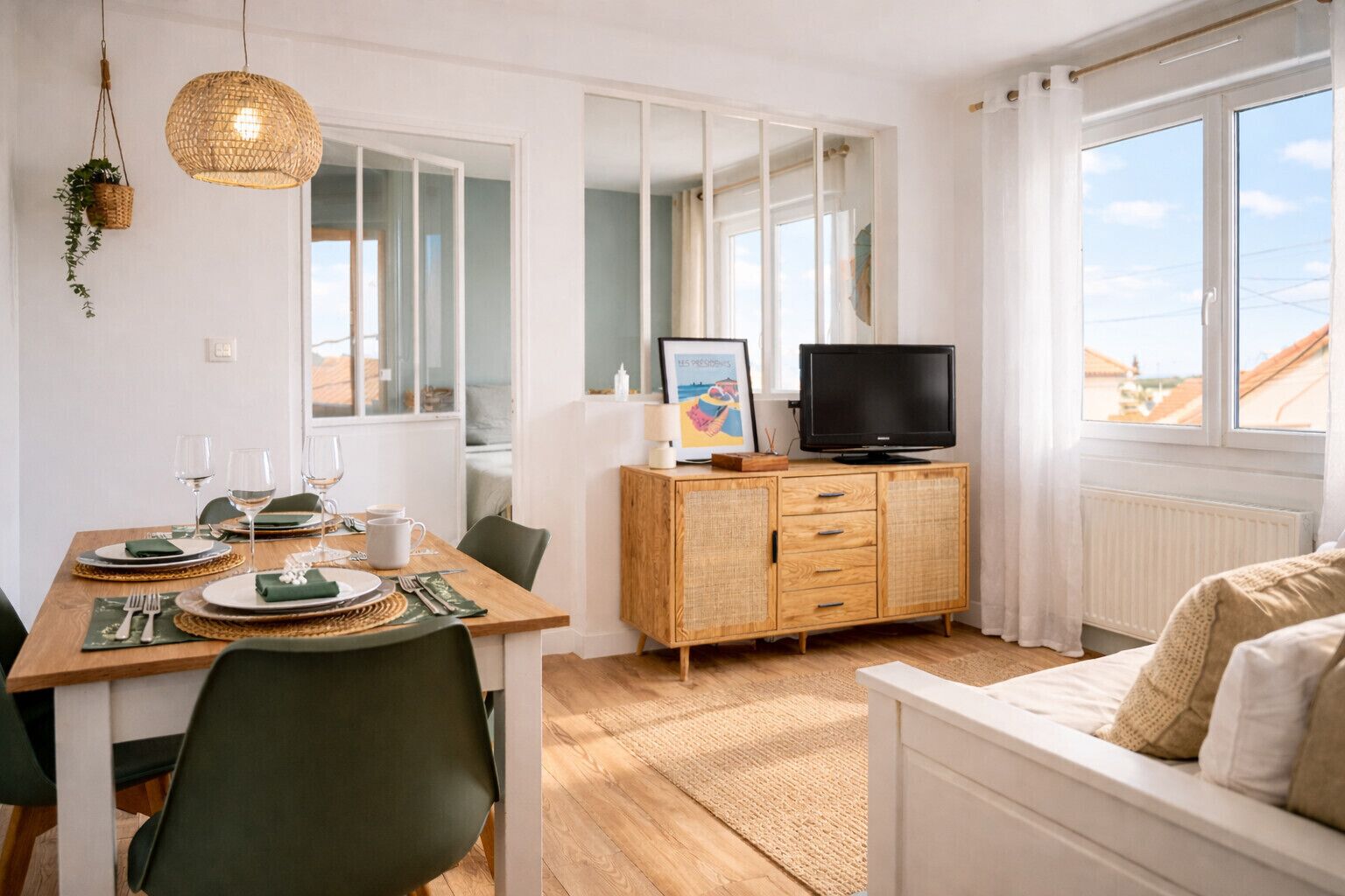 Wi-Fi gratuit, draps fournis