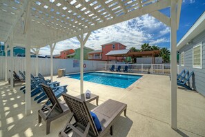 Pool - Sleeps 16 w/ Pool + Minutes to Beach | Costa Bahia - 2 Condos (Port Aransas)