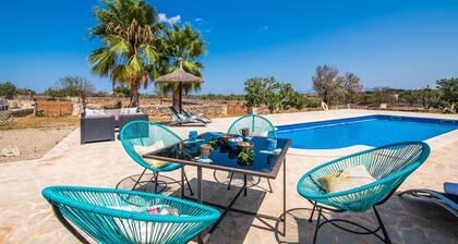Finca in Mallorca With Pool Near White Sand Beach
