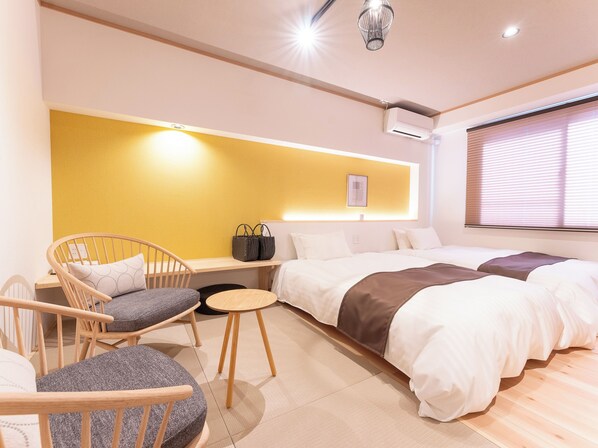 Japanese Western Style Room for 1~3 people, Private Bathroom, Non Smoking | Free WiFi - Hotel Boujosou (Kazuno)