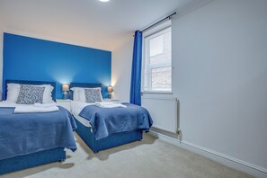 2 bedrooms, iron/ironing board, free WiFi
