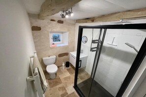 Shower, hair dryer