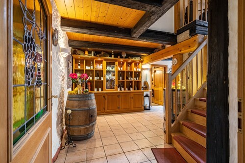 Zimmer 'Vinotel 12' mit Gemeinschaftsgarten, Wi-Fi und Klimaanlage