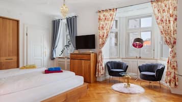 1 bedroom, iron/ironing board, free WiFi, bed sheets