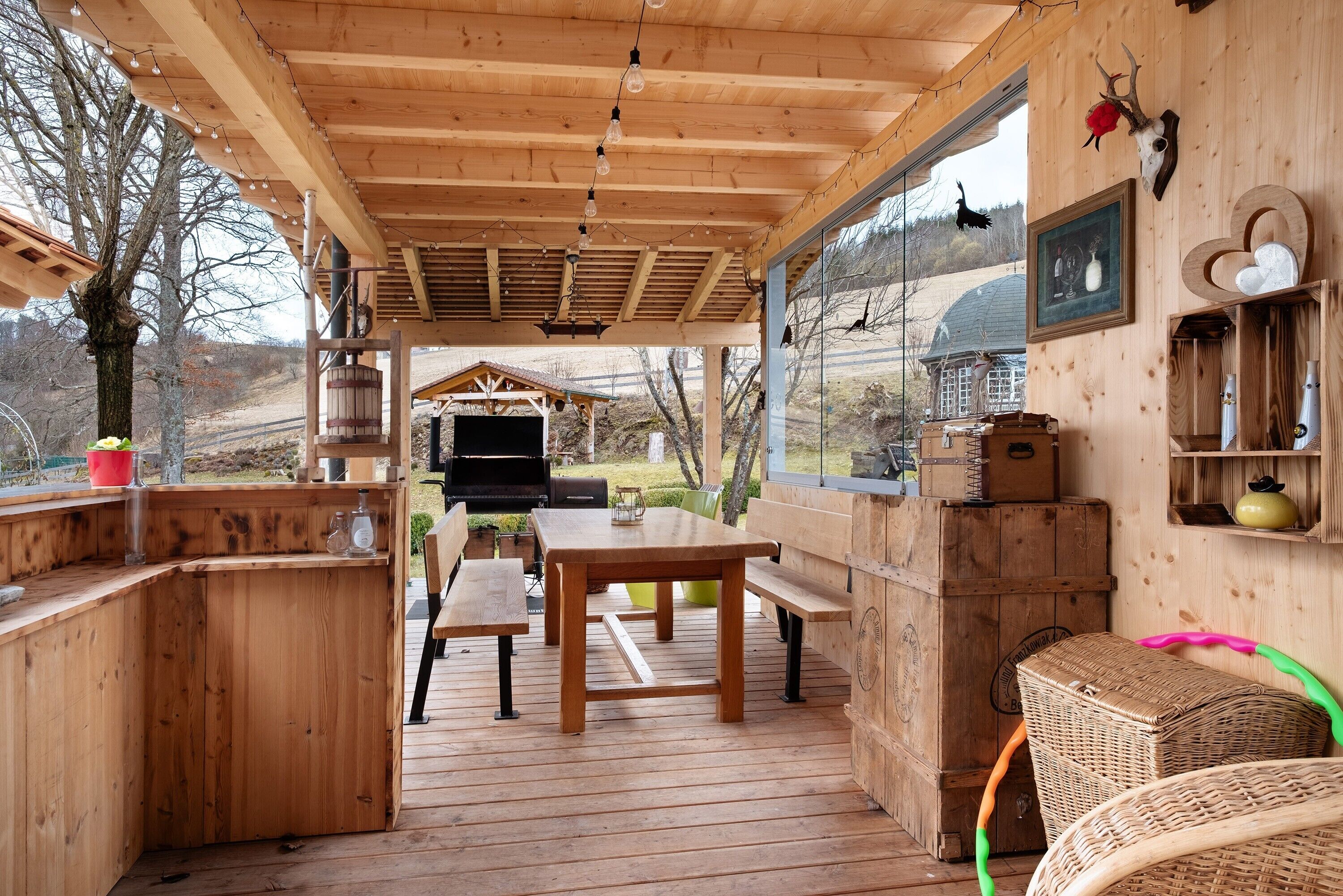 Opções para refeição ao ar livre