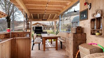 Opções para refeição ao ar livre