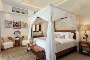 Villa | 6 soverom, blendingsgardiner, barnesenger og wi-fi (inkludert)