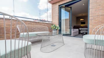 Superior penthouse, 2 slaapkamers | Terras