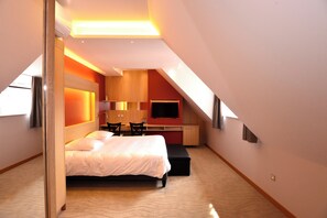 Comfort Double Room, Air conditioning (Prestige) - Hotel Spa au Soleil   (Valff)