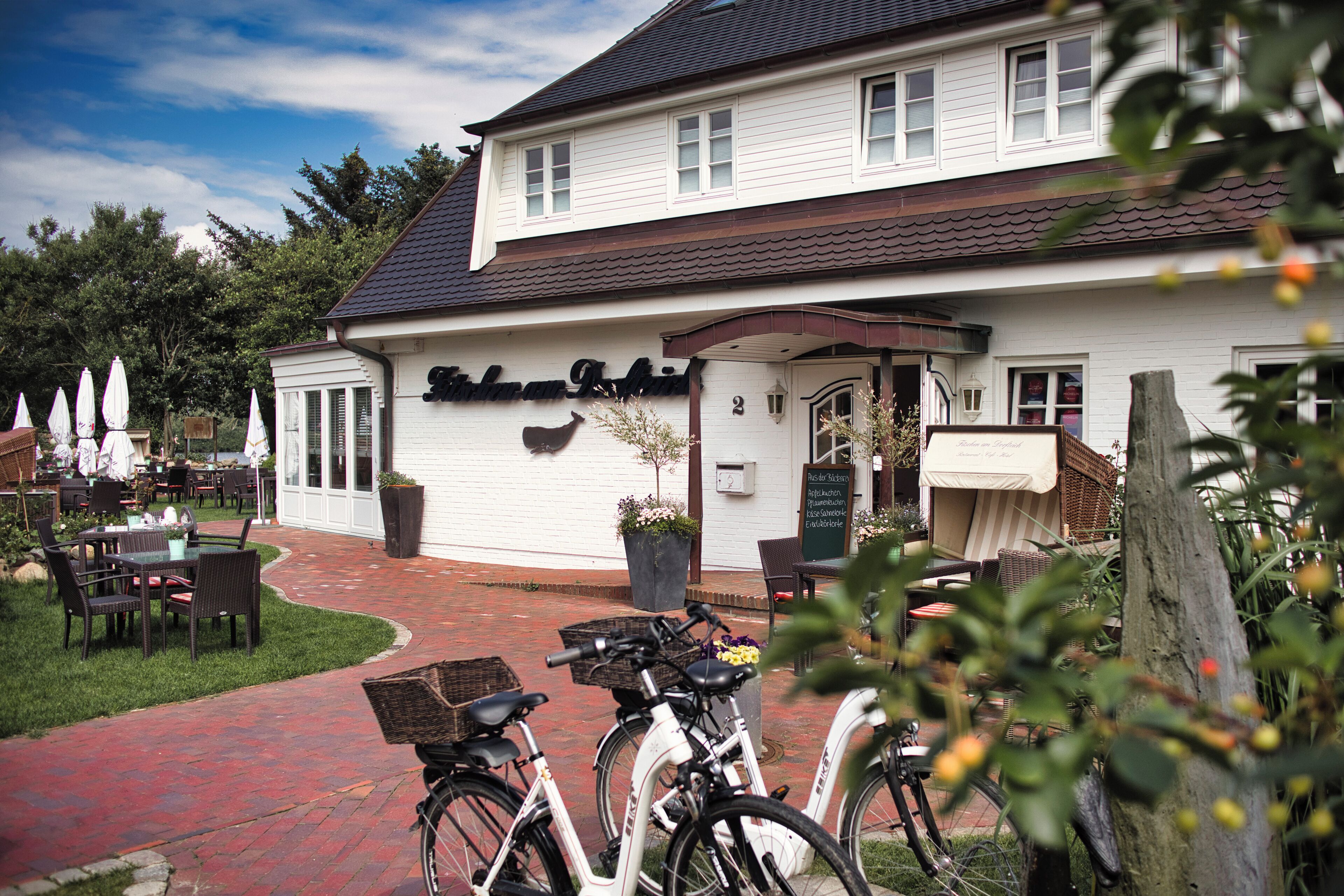 Fassade der Unterkunft