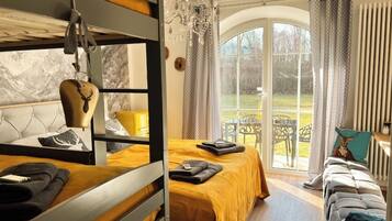 1 Schlafzimmer, Zimmersafe, Bügeleisen/Bügelbrett, Reisekinderbett