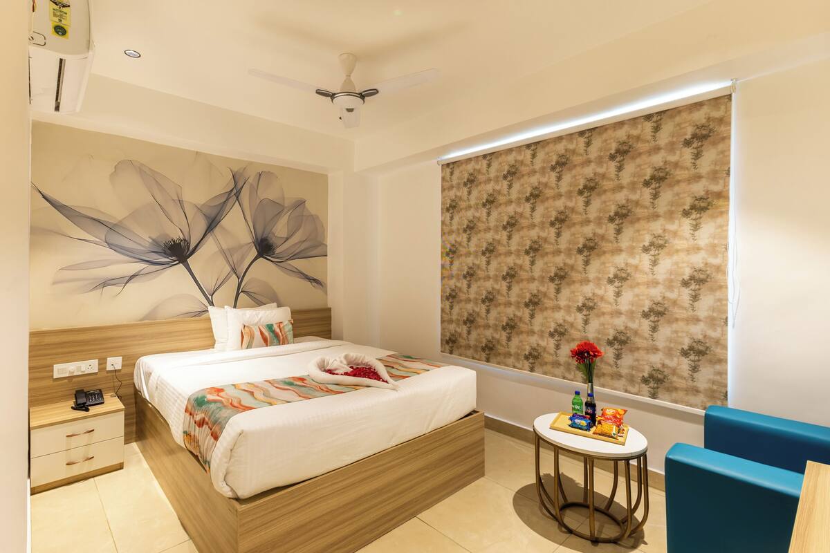 Chambre Deluxe, 1 très grand lit, vue ville