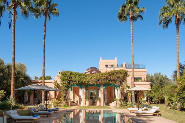 A heated pool - AMELYA Villa in the prestigious Amelkis Golf - private pool (5 rms/10 gst) (Marrakech)