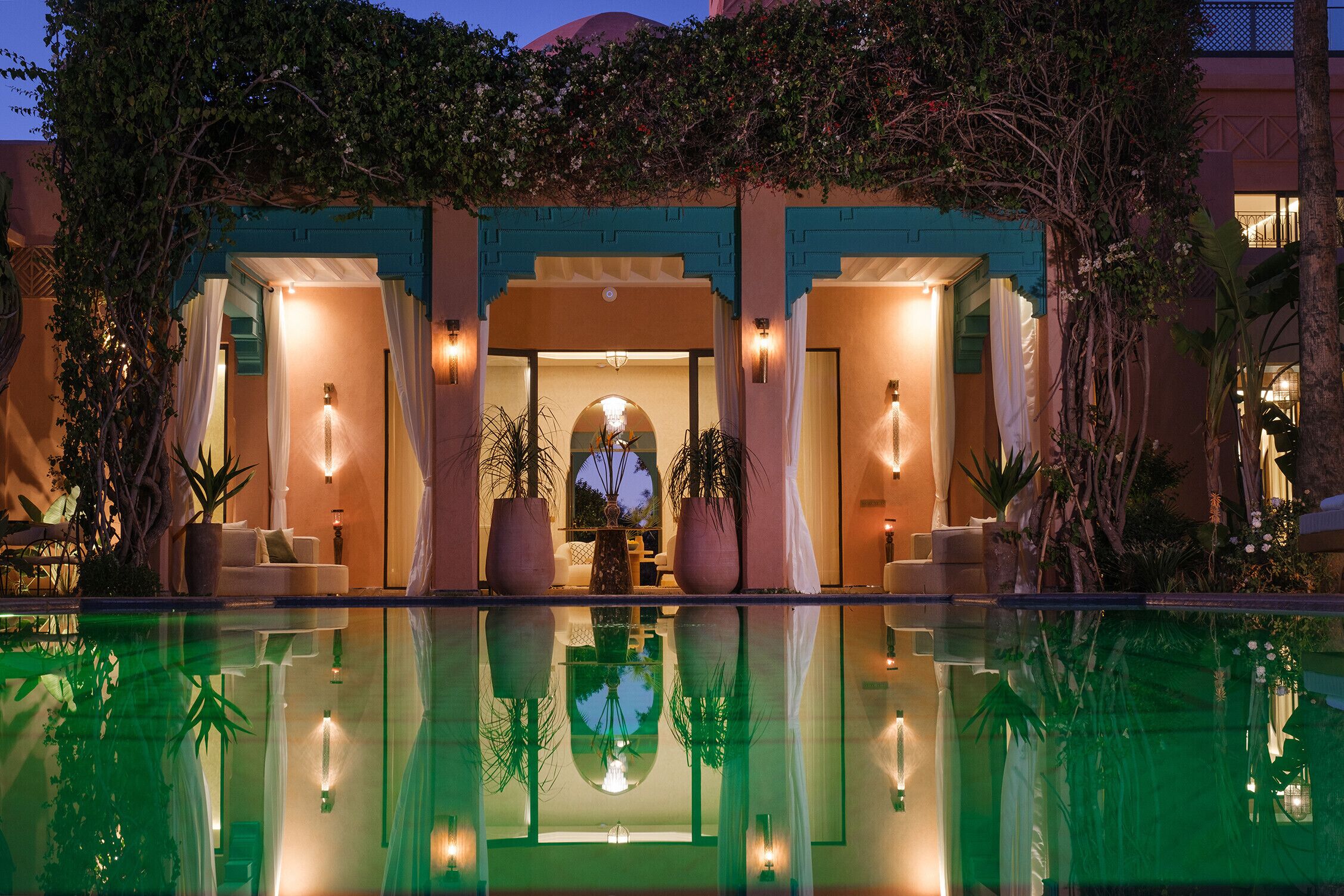 A heated pool - AMELYA Villa in the prestigious Amelkis Golf - private pool (5 rms/10 gst) (Marrakech)