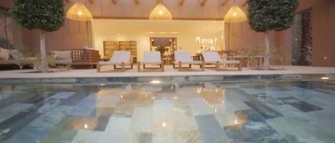 Piscine chauffée