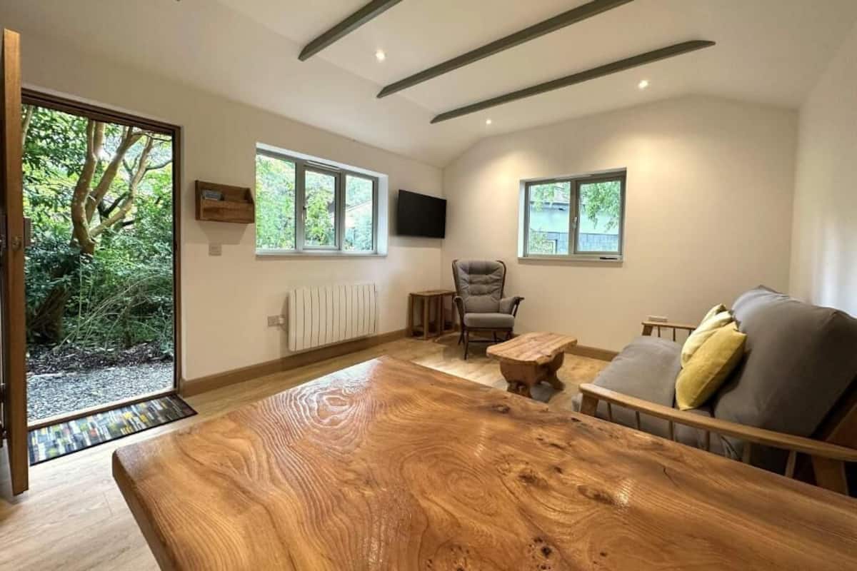 Premium-Chalet, 1 Schlafzimmer, Gartenblick