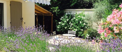 Comfort Double or Twin Room, Garden View | Terrace/patio