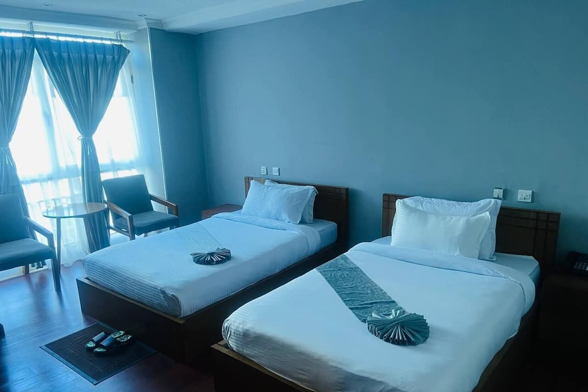 Basic Twin Room | Desk, laptop workspace, free WiFi