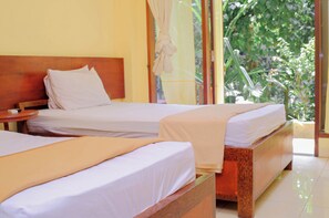 Chambre Standard avec lits jumeaux, vue jardin