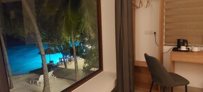Deluxe Double or Twin Room, 1 Bedroom, Sea View | In-room safe, desk, laptop workspace, soundproofing - Comfy Cool Breeze by eMzaz (Dhiffushi)